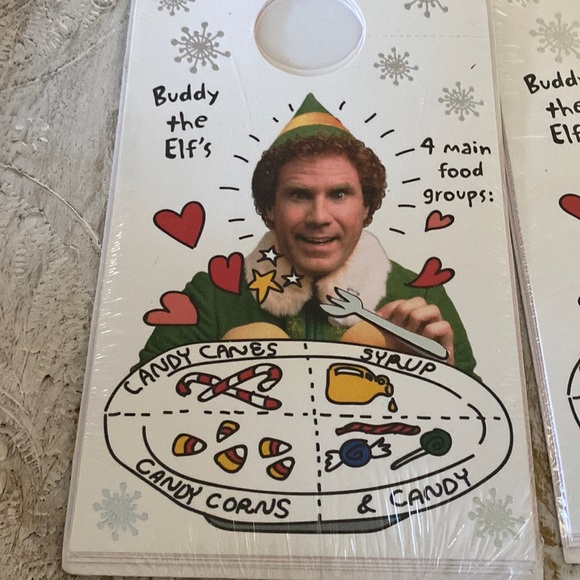 12 American Greetings Christmas Buddy the ELF movie Christmas theme gift tags - Picture 3 of 5